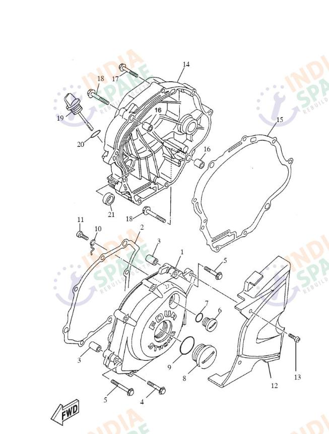 CRANKCASE COVER 1